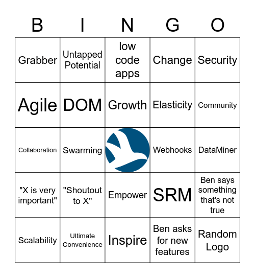 Inspire Preview Bingo Card