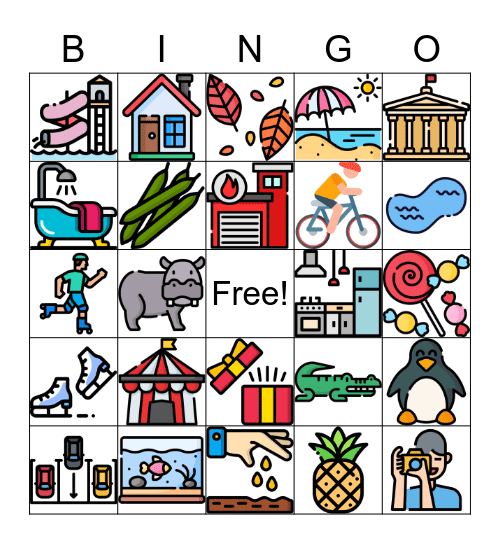 High Five 2 End of the Year Bingo Card