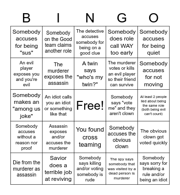 Flicker Bingo Card