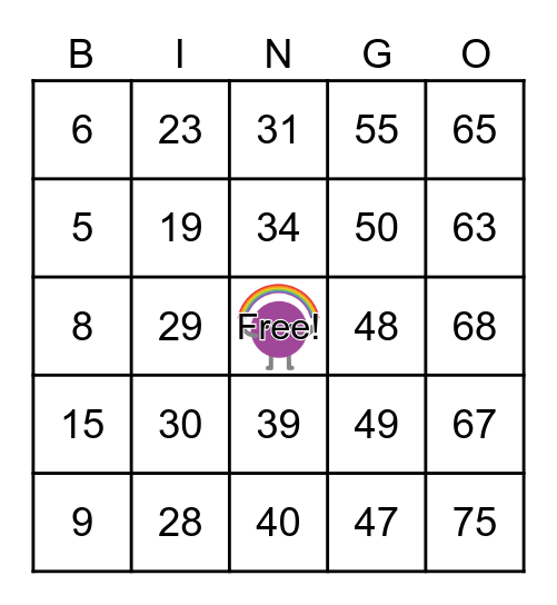 Agoda Drag Queen Bingo Card