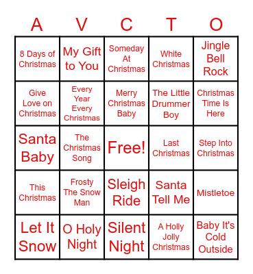 A Vision Come True O! Bingo Card