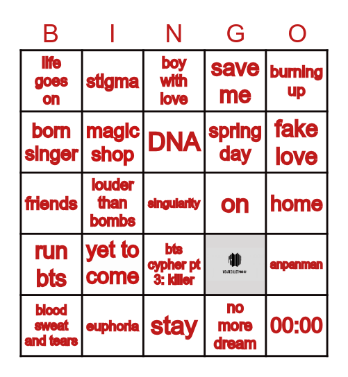 💜 APO BANGPO 💜 Bingo Card