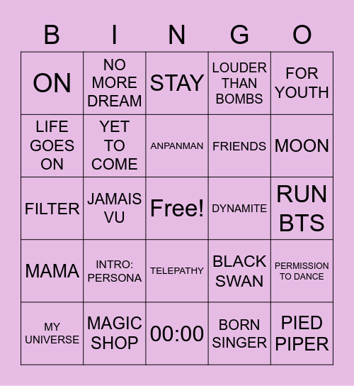 rkive_myg Bingo Card