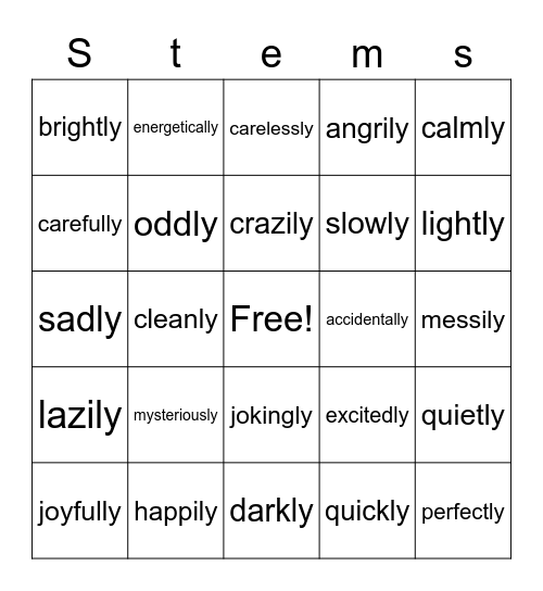 common-adverbs-bingo-card