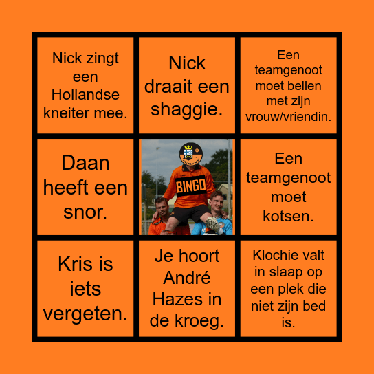 S.V. Nieuwleusen 2 Bingo Card