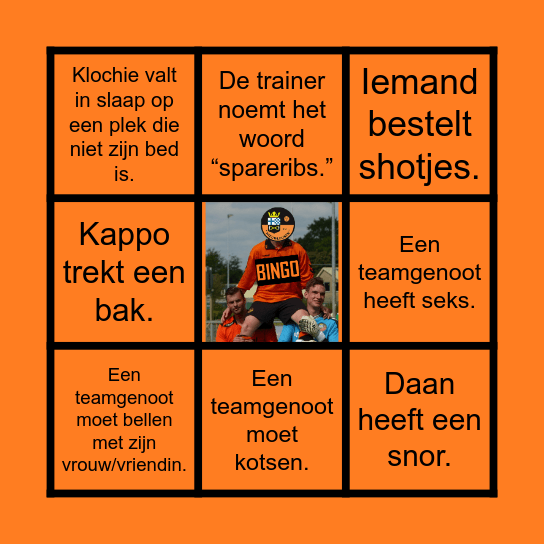 S.V. Nieuwleusen 2 Bingo Card