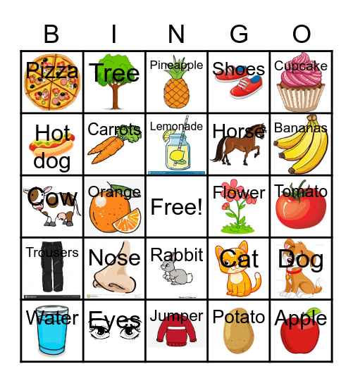 Super Bingo! Bingo Card