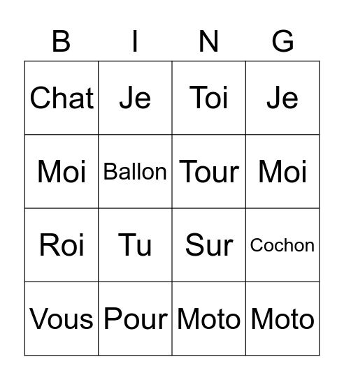 MOTS Bingo Card
