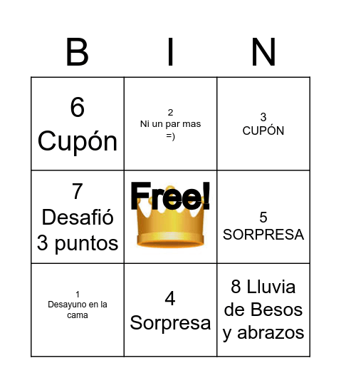 JOSE LEE - FATHER DAY BINGO Card