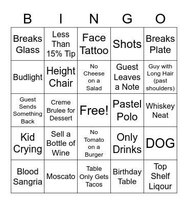 FPH Bingo Card