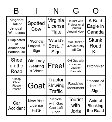 Super-Fun-Happy-Time Bingo Card