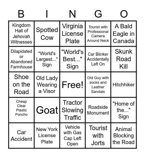 Super-Fun-Happy-Time Bingo Card