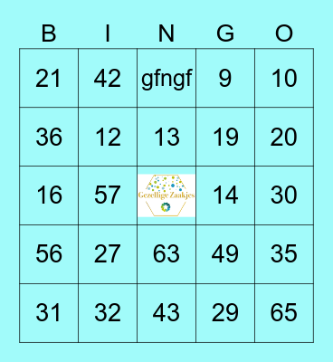 Astrums Bingonight Bingo Card