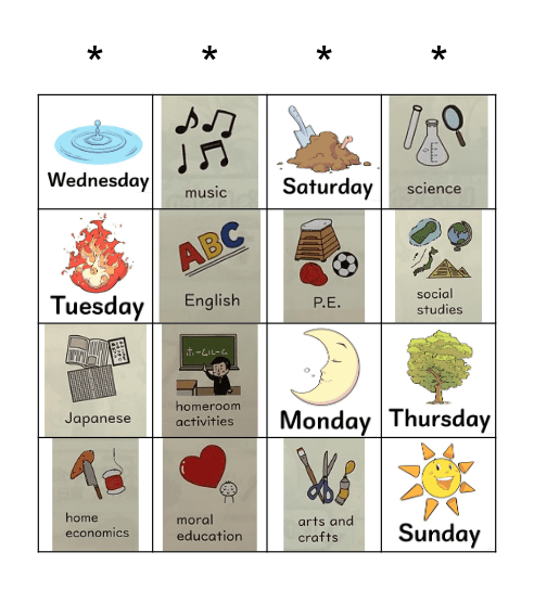 I have Science on Mondays Bingo Card