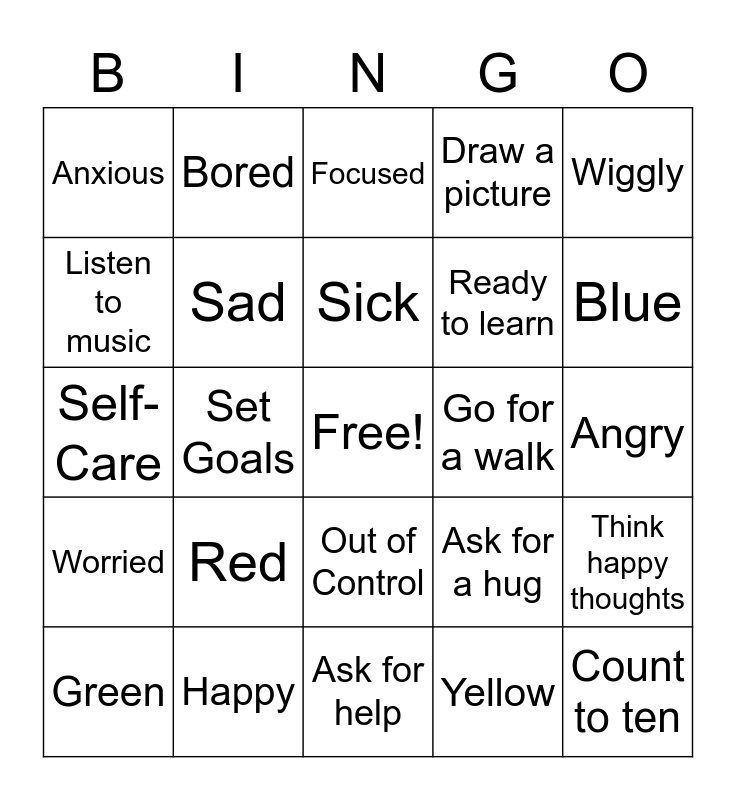 zones-of-regulation-bingo-card