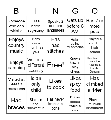 Lemons 🍋 Bingo Card