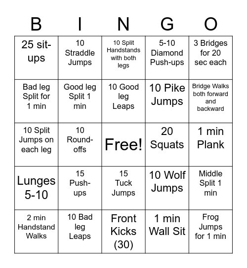 gymnastics-bingo-card