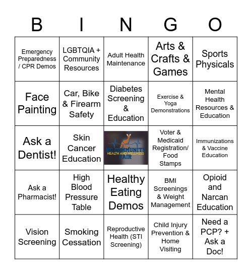 Redeem your prize at the Research Table! Bingo Card