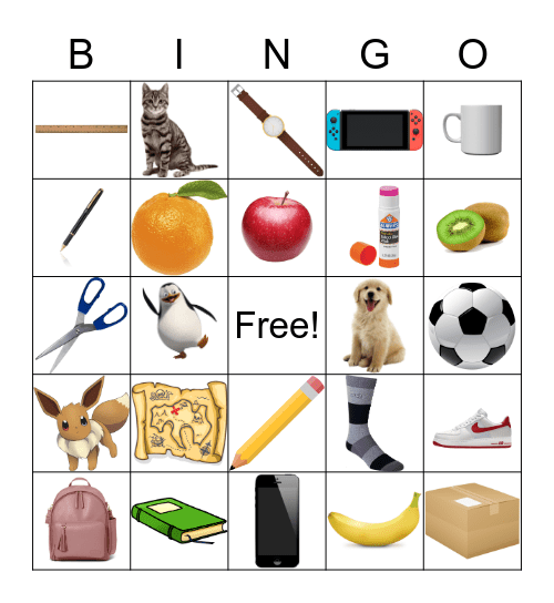 Do you have .... Bingo Card