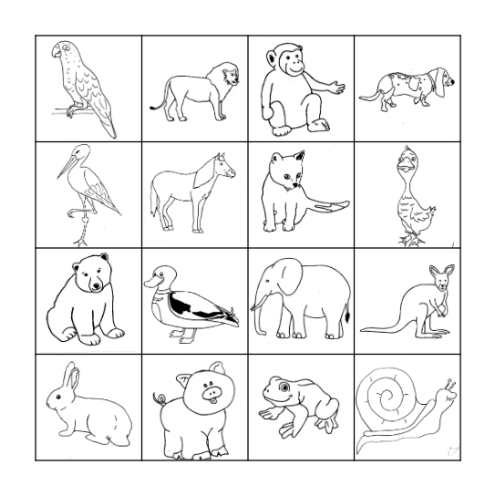 Tier Bingo 2 Bingo Card