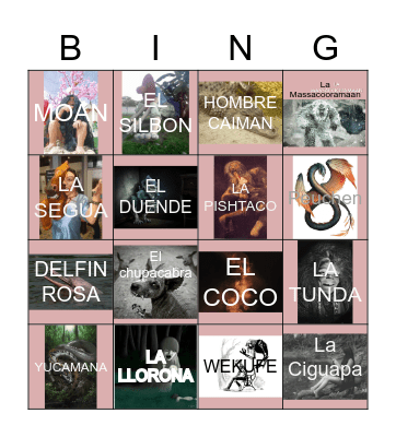 LOTERIA Bingo Card