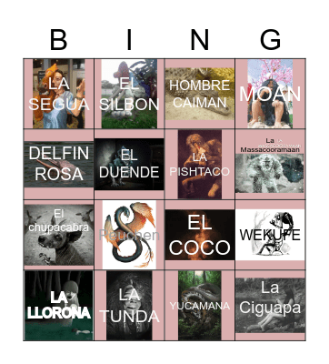 LOTERIA Bingo Card