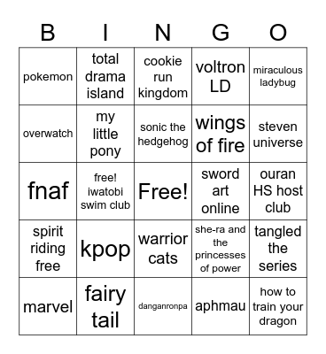 2022 fixation comeback bingo Card