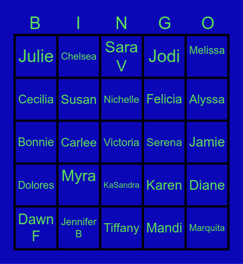 Virtual BINGO Friday! 06/24/22 Bingo Card