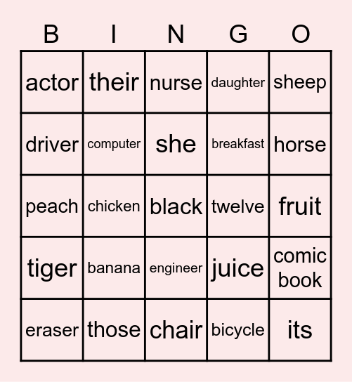 0624 Bingo Card