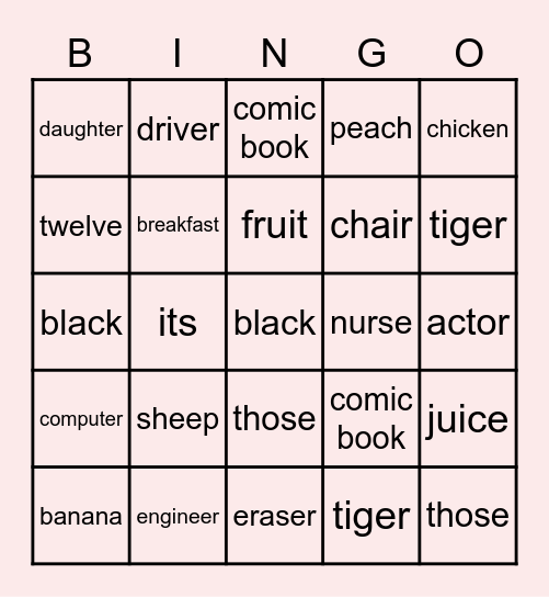 0624 Bingo Card