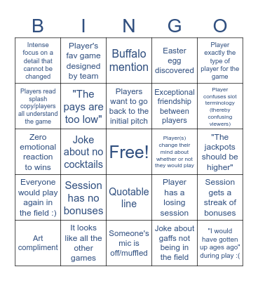 PFG Bingo II Bingo Card