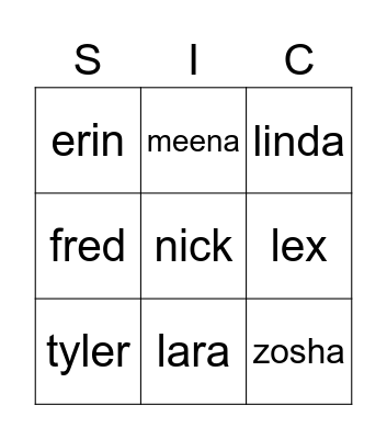 millman/josephson family covid bingo Card