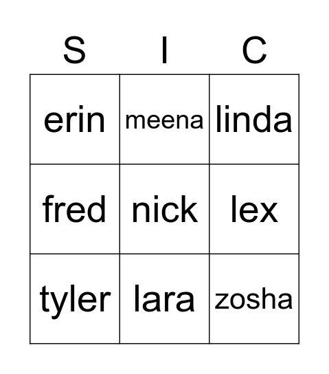millman/josephson family covid bingo Card