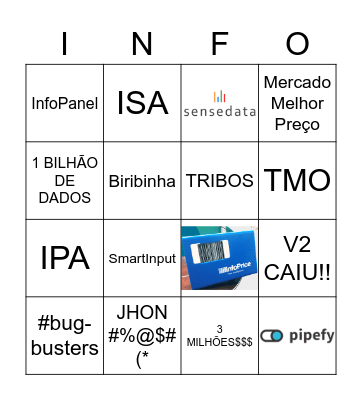 ARRAIÁ INFOPRIE Bingo Card
