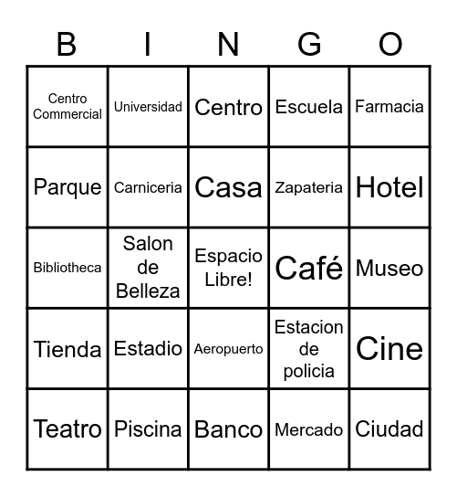 La Comunidad Bingo Card