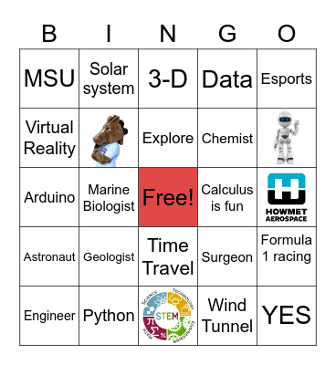 YES CAMP BINGO Card