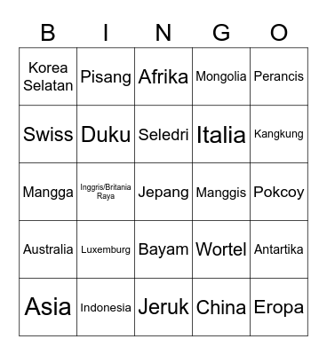 Allan/Maia Bingo Card