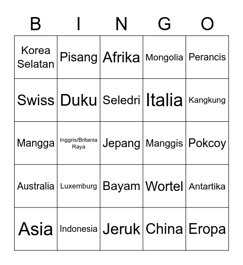 Allan/Maia Bingo Card