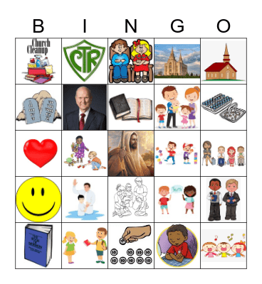 Primary Bingo Card