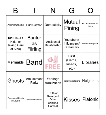 SOOBFEST Bingo Card