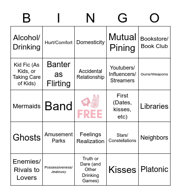 SOOBFEST Bingo Card