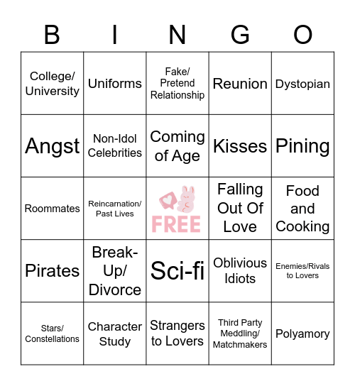 SOOBFEST Bingo Card