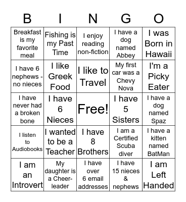 First Trust Company Of Onaga  Bingo Card