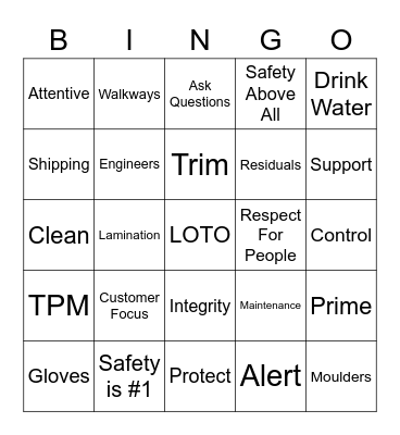 Woodgrain Bingo Card