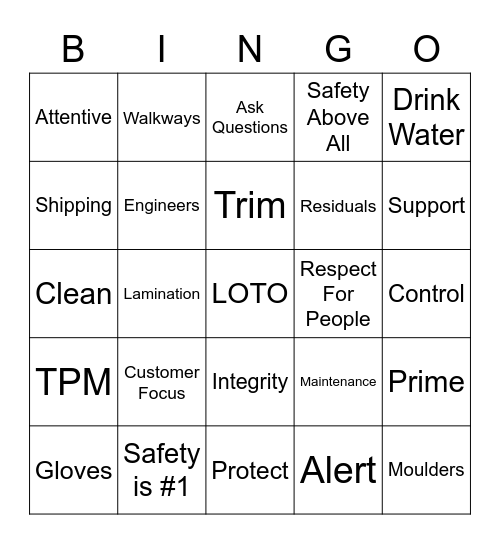 Woodgrain Bingo Card