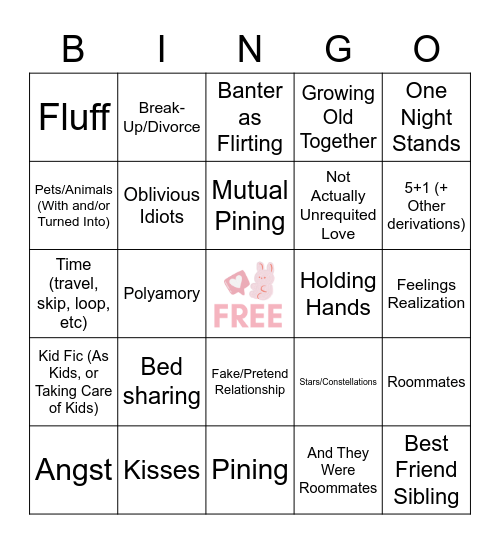 SOOBFEST Bingo Card