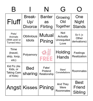 SOOBFEST Bingo Card