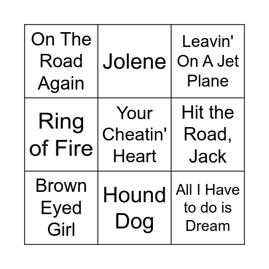 Active Day Bingo! Bingo Card