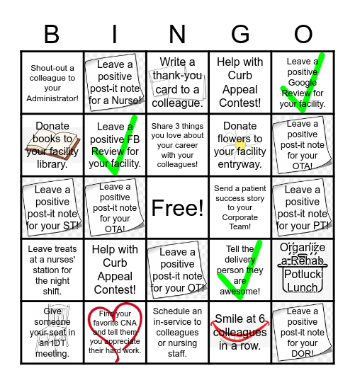 "Pay if Forward, Bedrock" Bingo Card