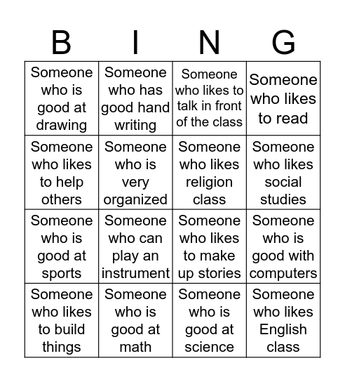 Teamwork Bingo! Bingo Card